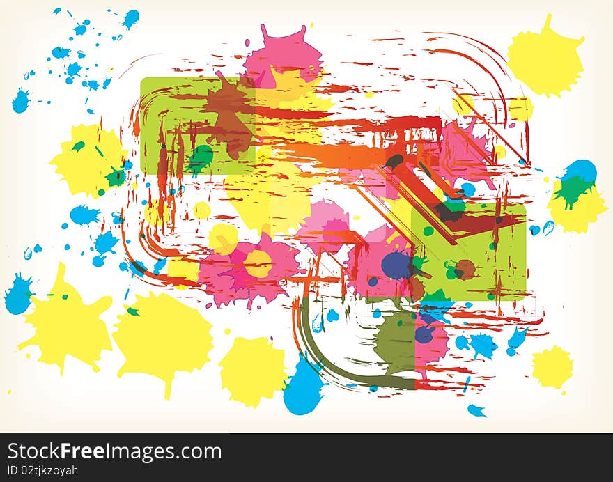 Colorful abstract background. Vector illustration. Colorful abstract background. Vector illustration