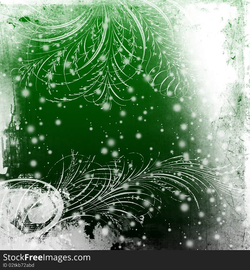 Beautiful Christmas (New Year) grunge background. Beautiful Christmas (New Year) grunge background