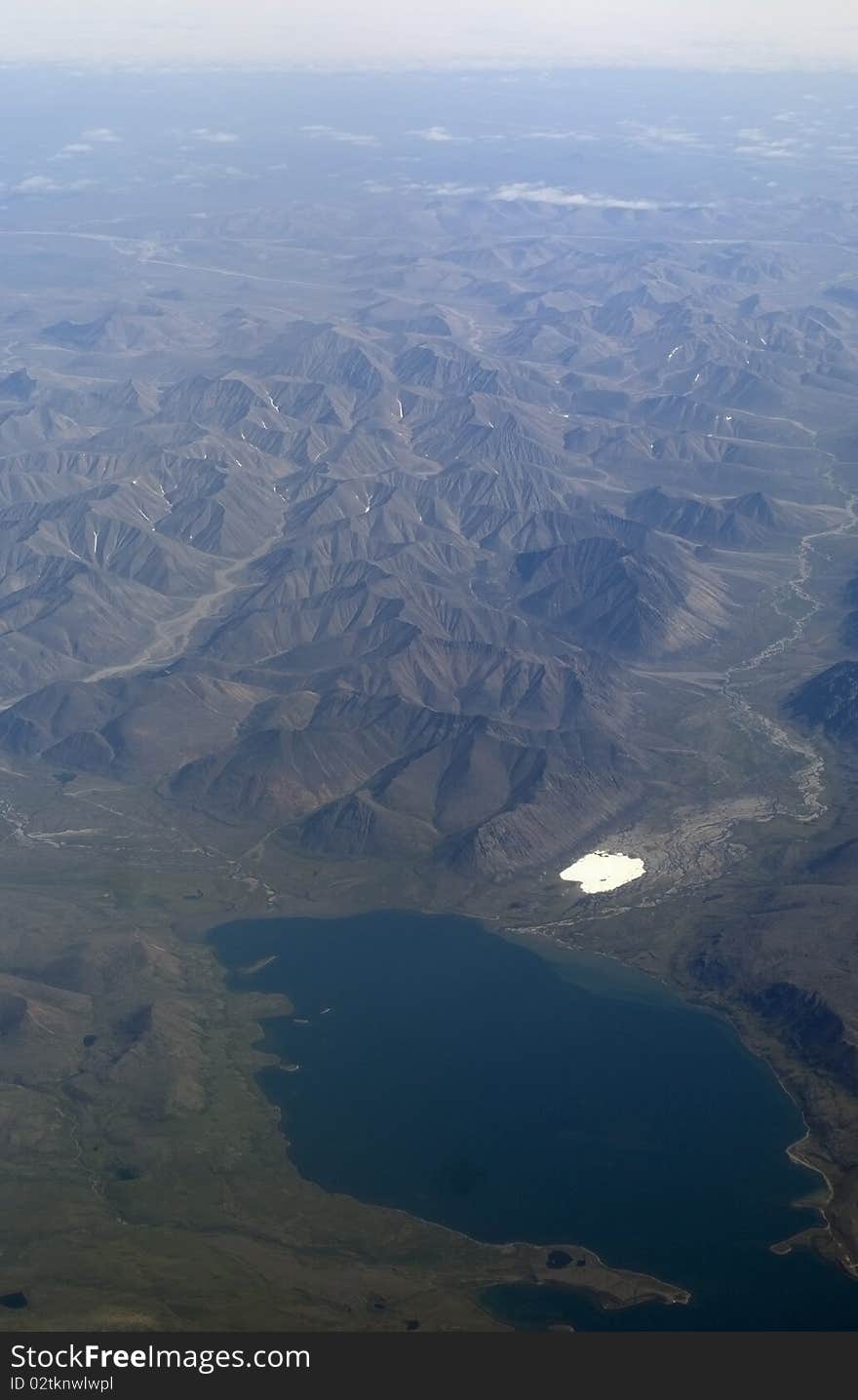 View From Airplane