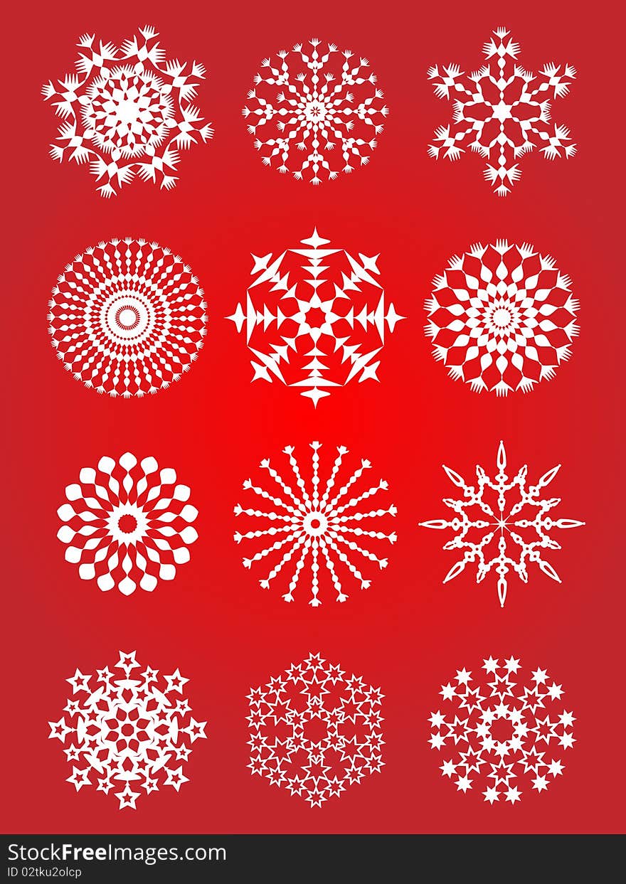 Snowflake set