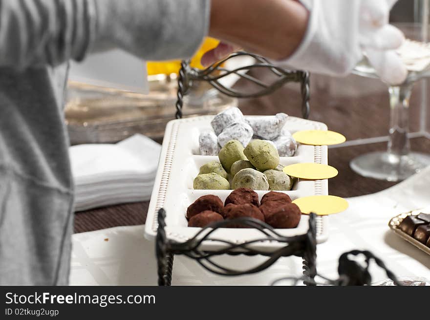 Chocolate Truffles And Other Candies