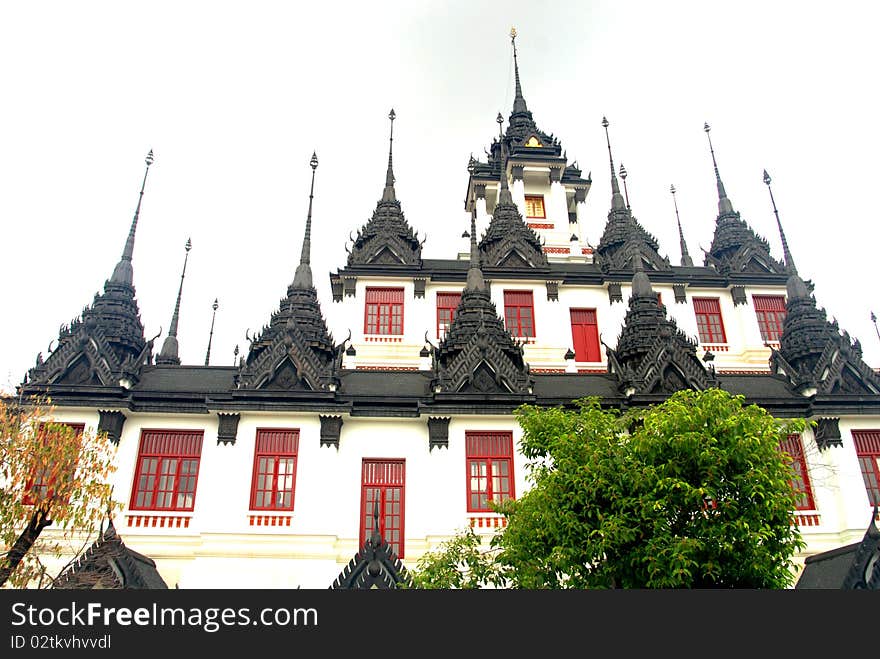 Temble at bangkok of thailand