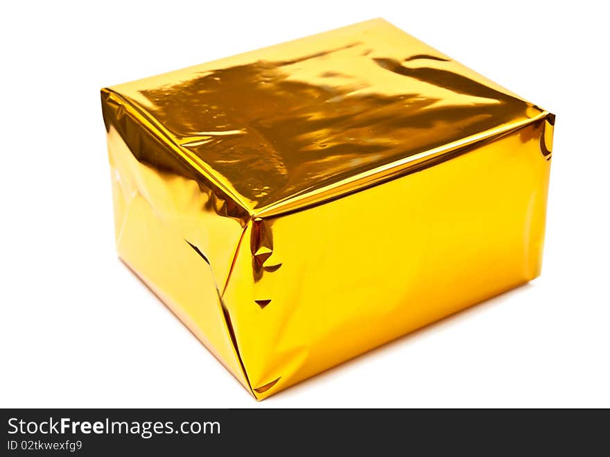 Golden Gift Box