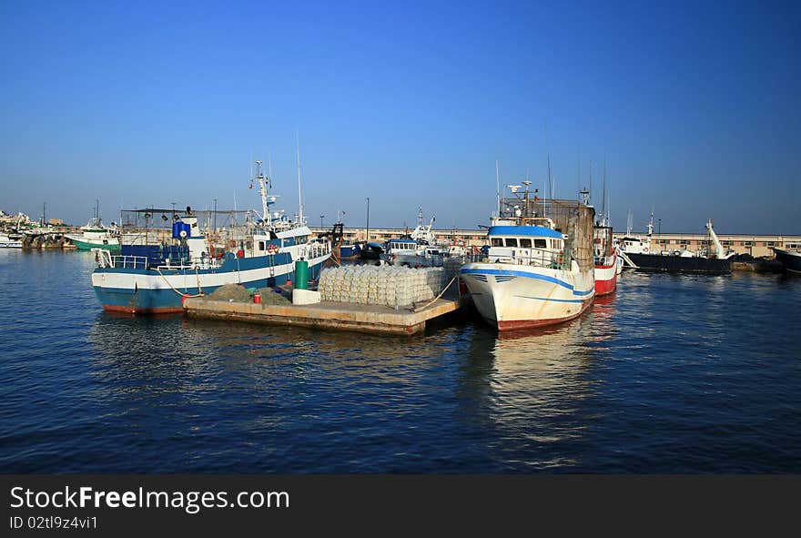 Fishing boats