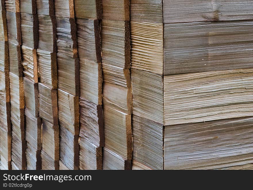 Texture of cedar wood in natural