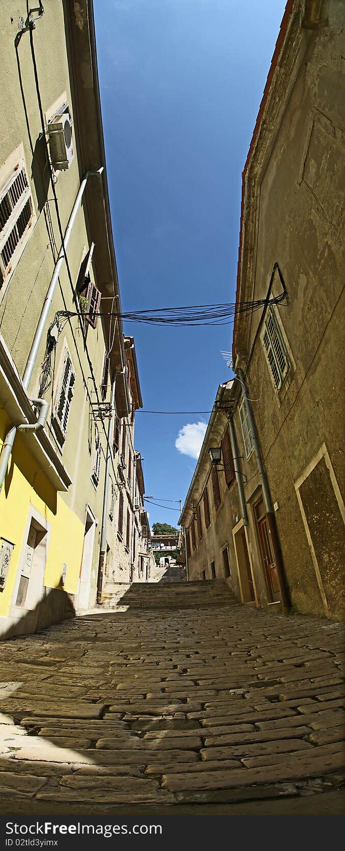 Pavement Of Cobblestones