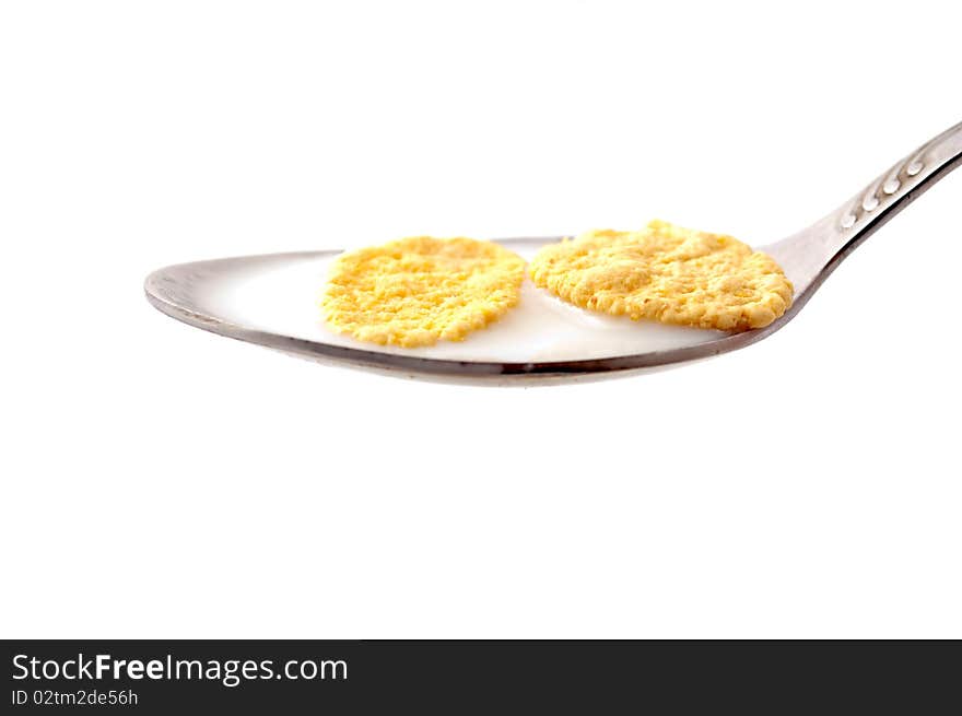 Cornflakes with milk