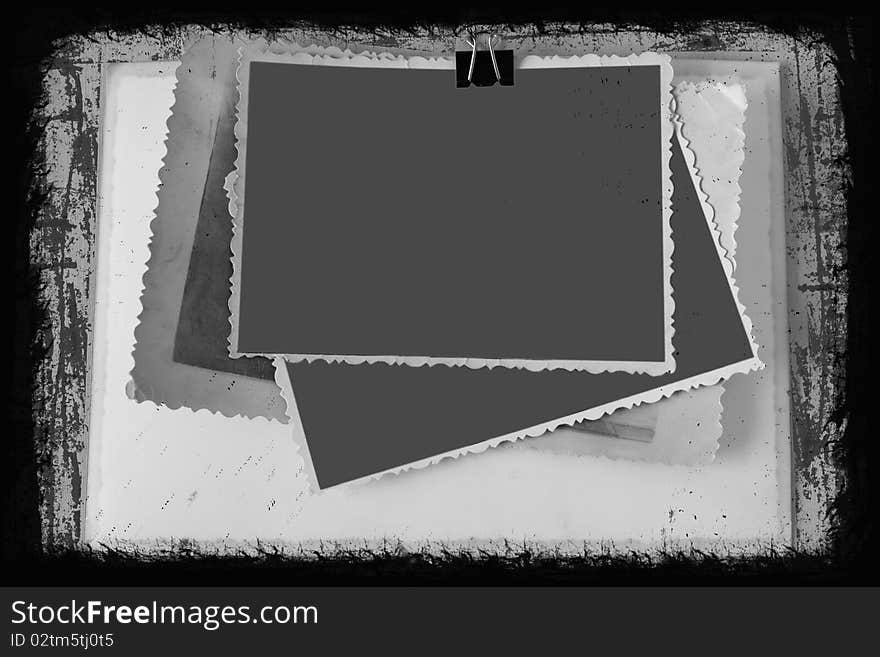 Blank Photo frames