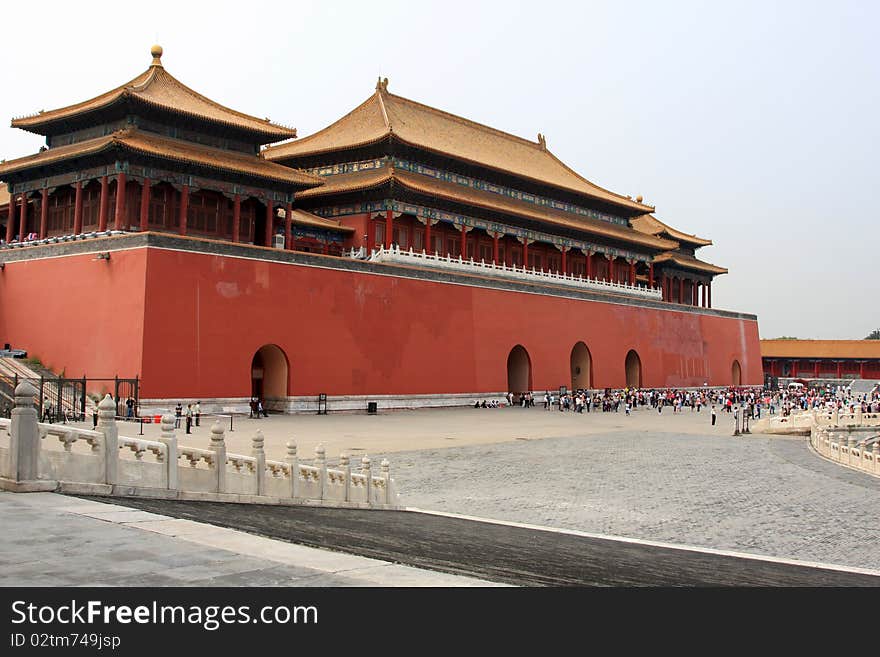 Forbidden City, also known as the Palace Musuem, was the symbol of ancient China and is the biggest museum in modern China