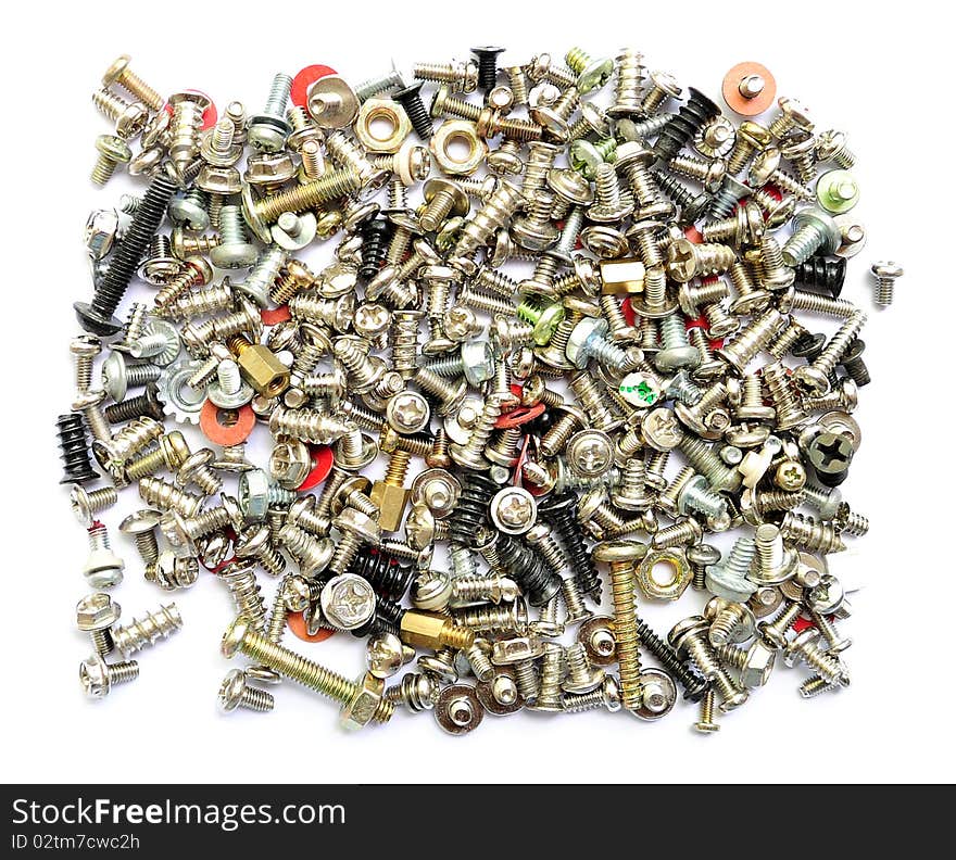 Bolts and screws. Service repair hardware background. Bolts and screws. Service repair hardware background.