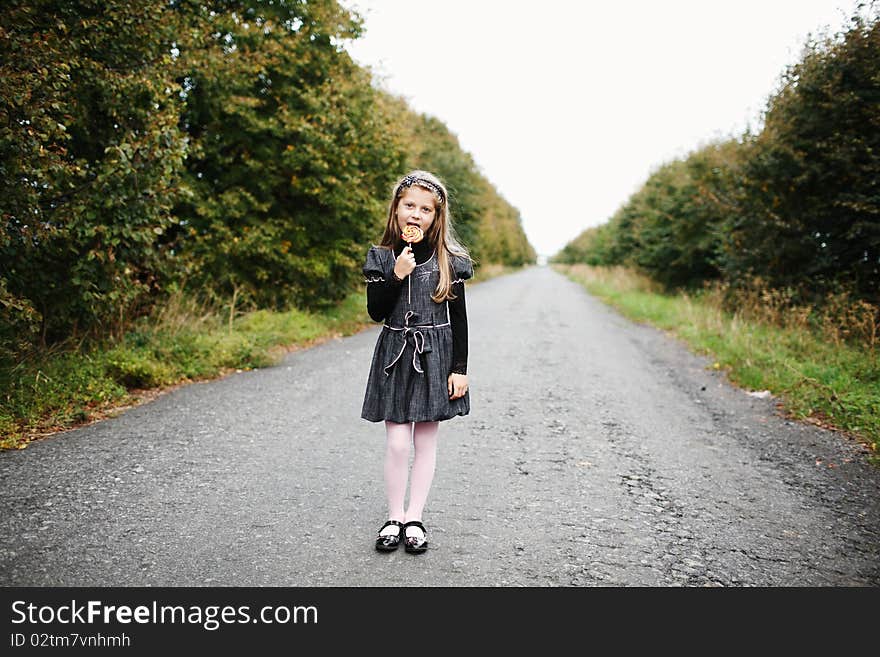 Girl With Candy