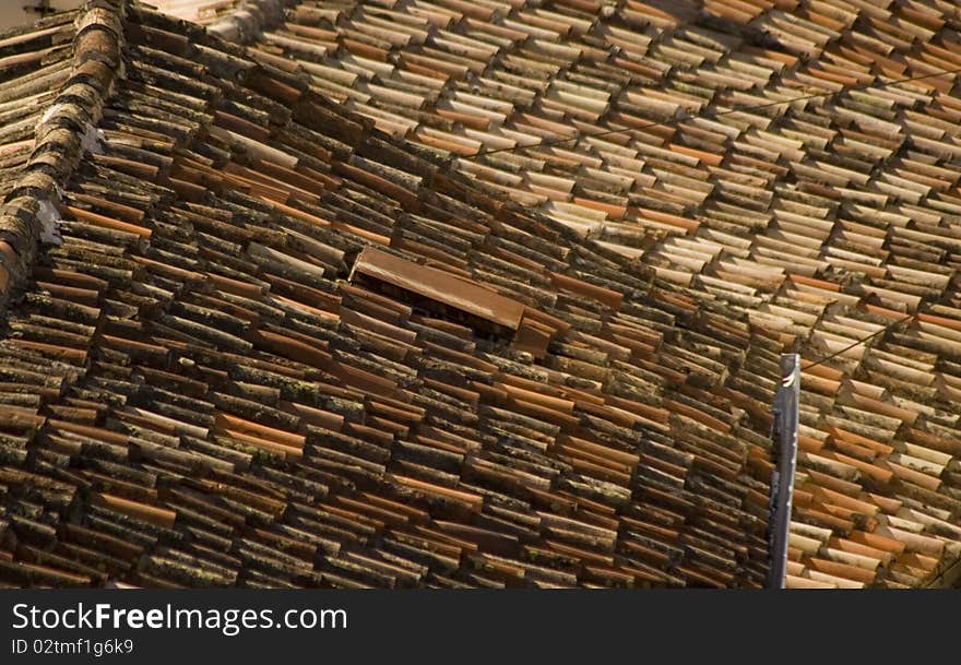 Old Teracotta Roofs