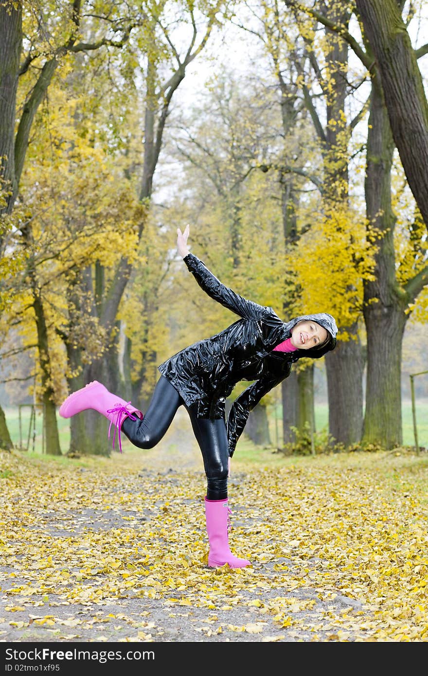 Woman In Autumn