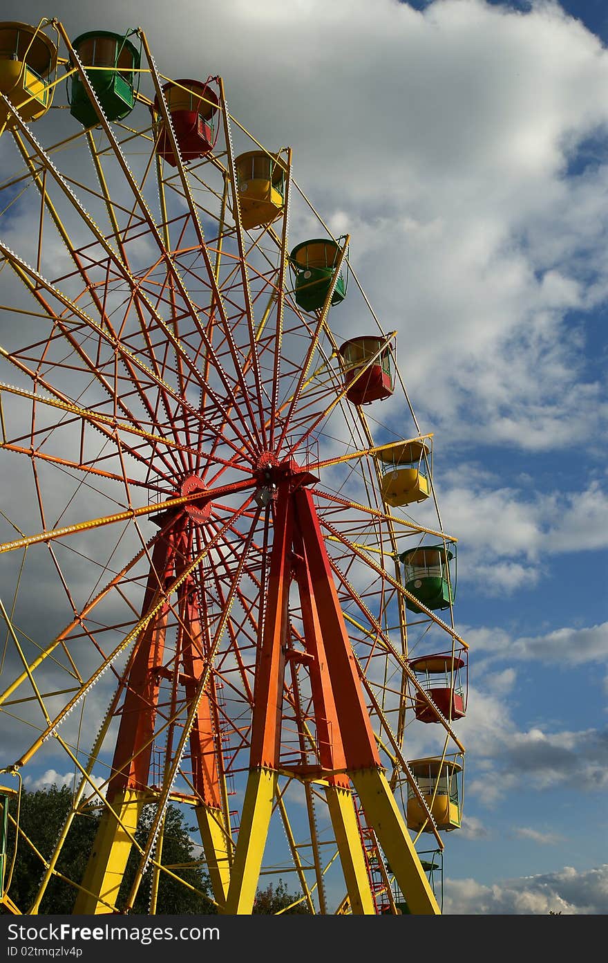 Attraction (Carousel) Ferris wheel