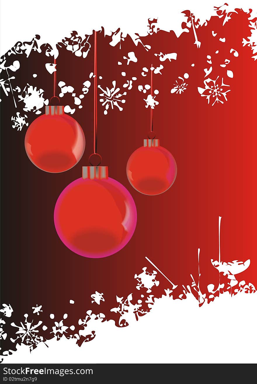 Abstract Christmas background