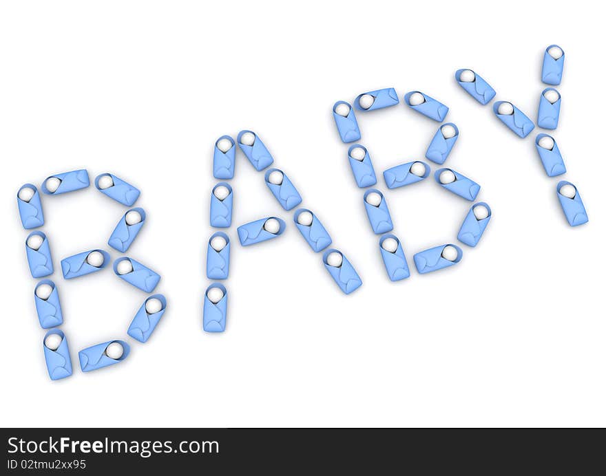 BABY word formed by infants