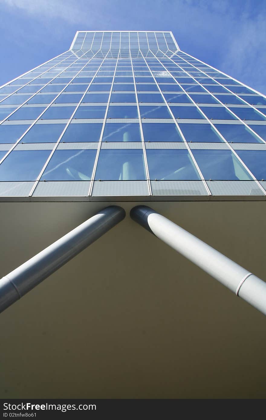 Giant office buildinggrabbing the sky. Giant office buildinggrabbing the sky