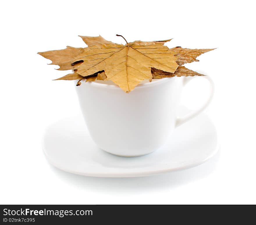 Coffee cup isolated on white. Coffee cup isolated on white