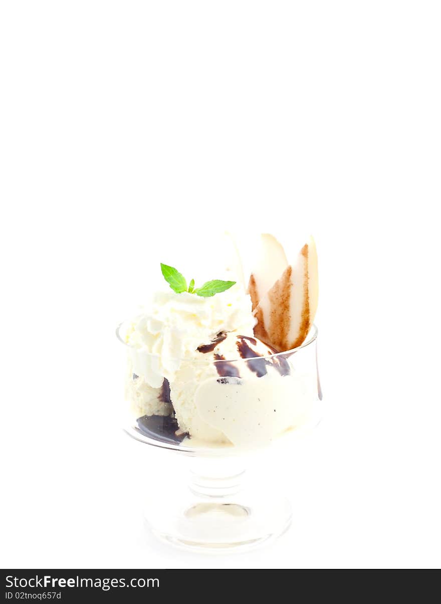 Sundae pear helene