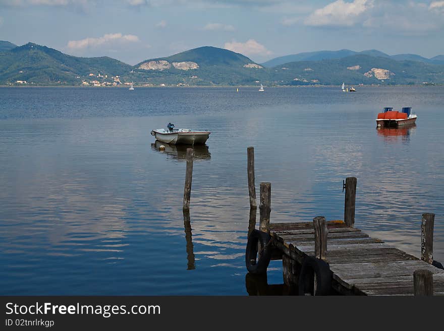 Pier And Boats