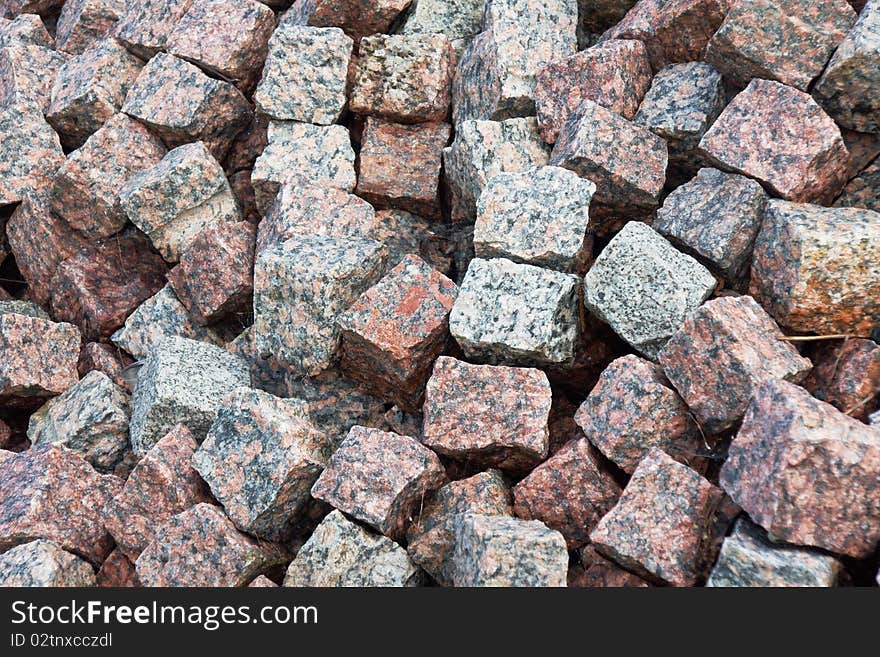 Cobbled stones background