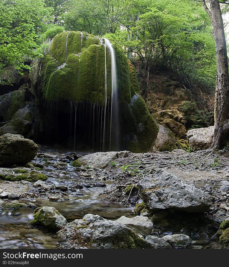 Waterfall Silver stream