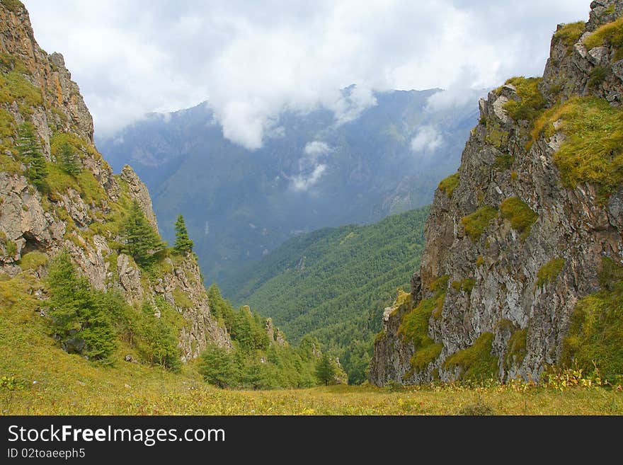 Xiaowutai Mountain scenery