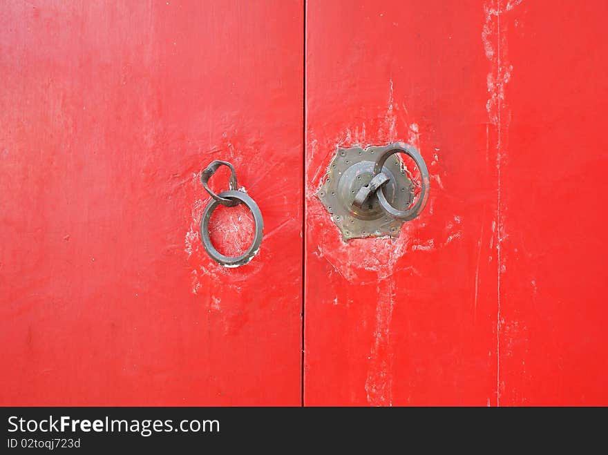 A pair of ancient Chinese bell. A pair of ancient Chinese bell