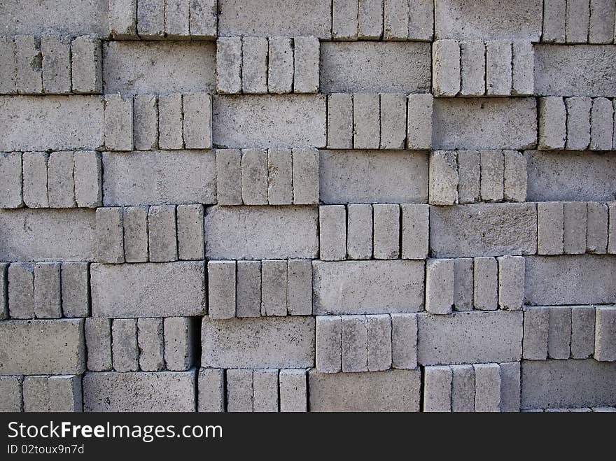 Gray brick wall texture pattern. Gray brick wall texture pattern