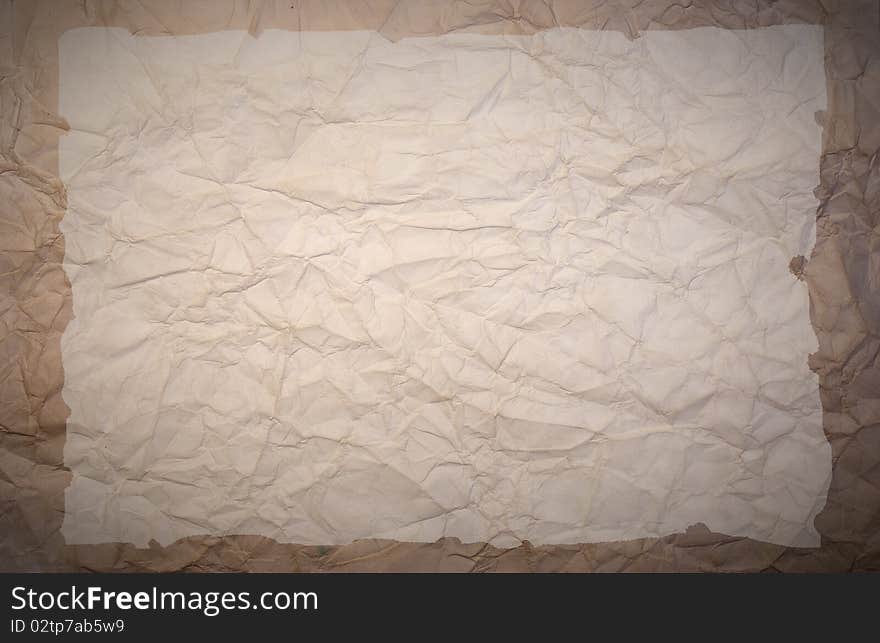 Old grunge paper, brown background, stained. Old grunge paper, brown background, stained