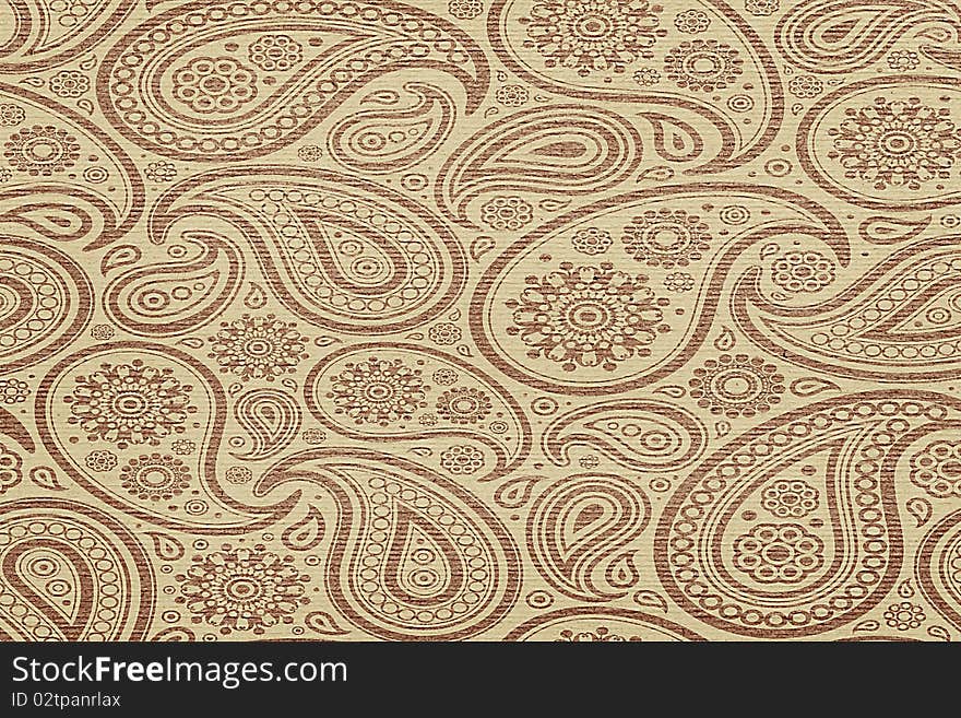 Brown color classical antique wallpaper. Brown color classical antique wallpaper