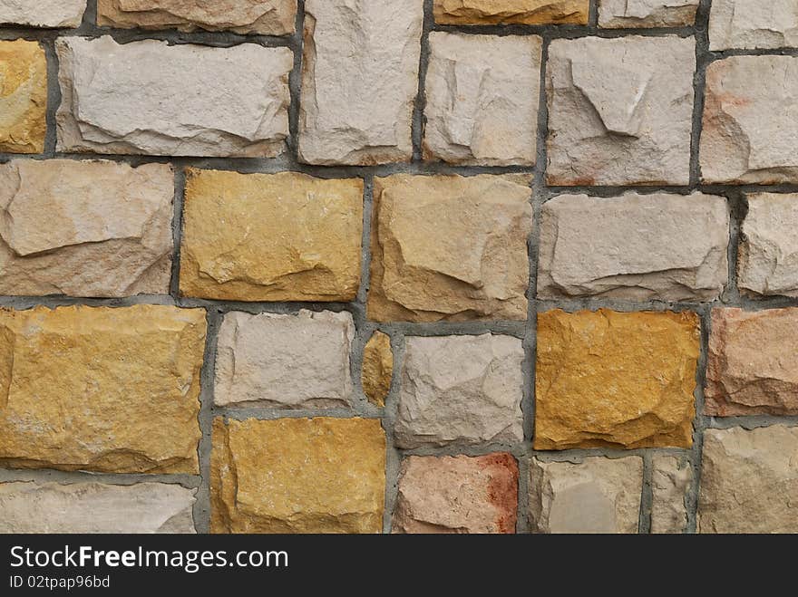 Old stone wall pattern natural surface