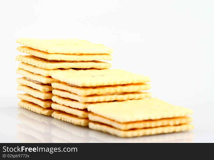 Tilted view of a Stack of Soda. Tilted view of a Stack of Soda