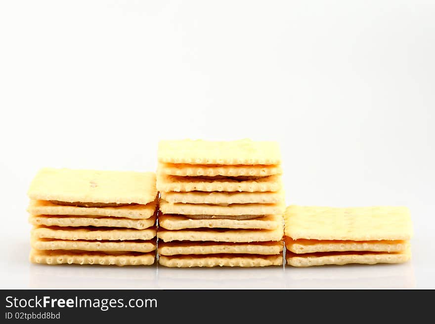 Tilted view of a Stack of Soda. Tilted view of a Stack of Soda