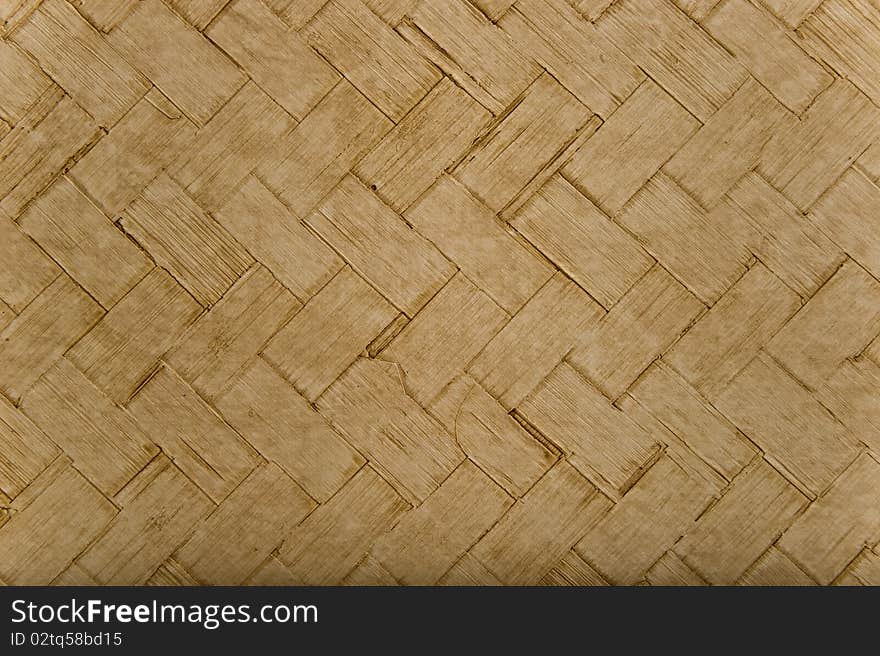 Wicker or Weave Pattern Material