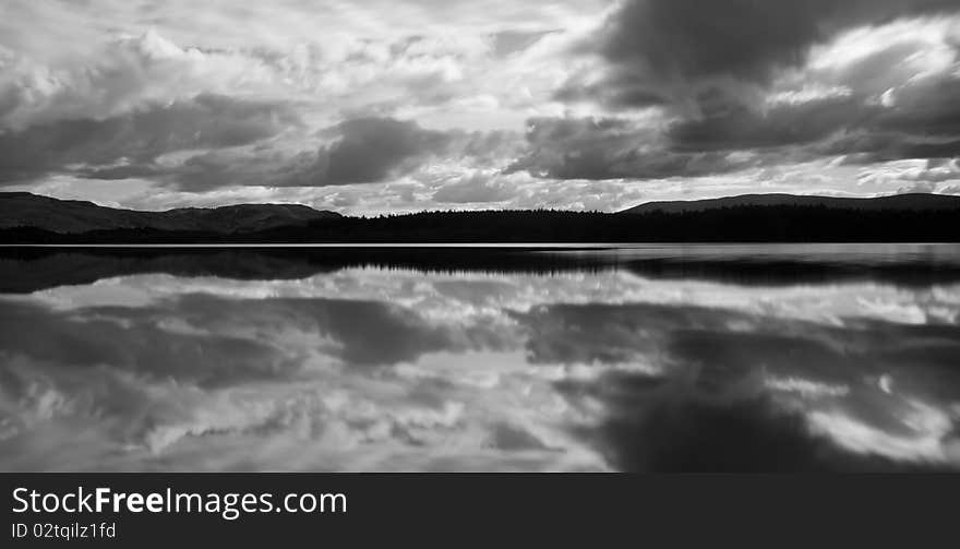 Loch Garten at its finest, Great reflections of this beatiful Loch just outside Aviemore Scotland