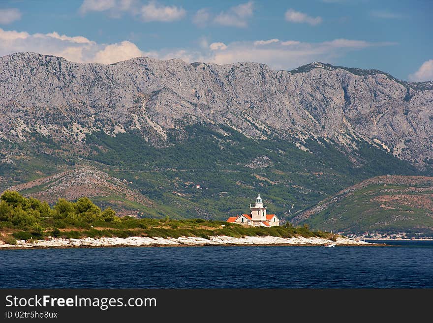 Lighthouse On Hvar, Croatia