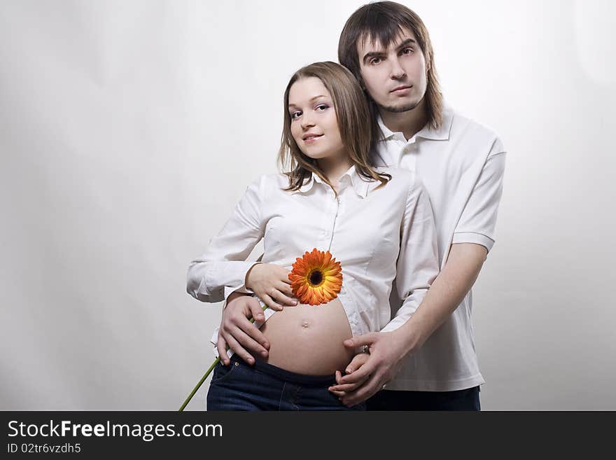 Couple waiting for baby