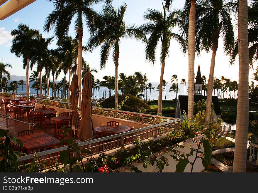 Exotic Holiday Resort in Maui Hawaii. Exotic Holiday Resort in Maui Hawaii