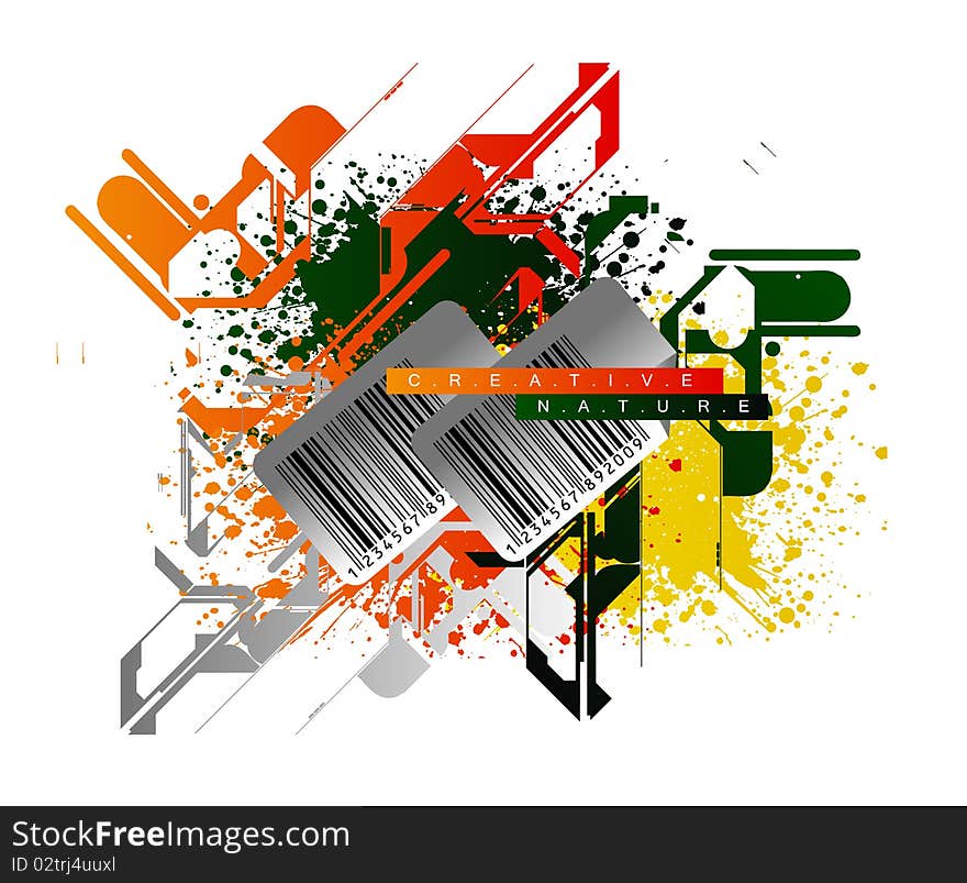 Colorful and stylish abstract background . Colorful and stylish abstract background .