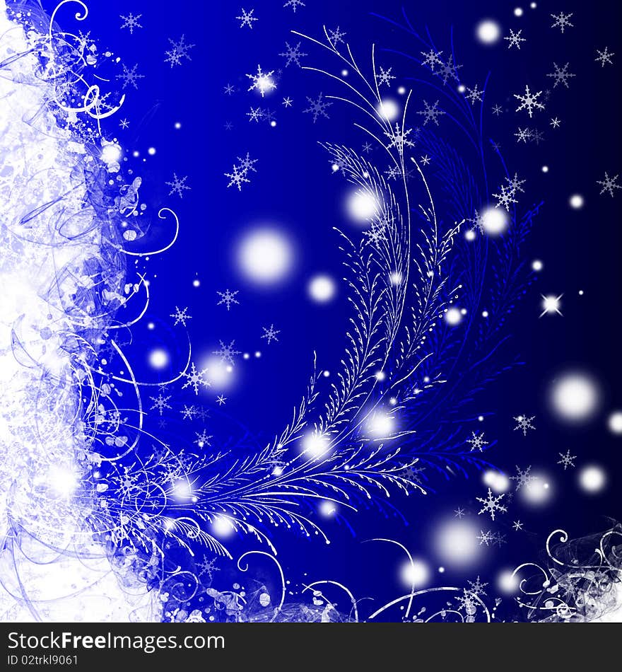 Beautiful Christmas (New Year) grunge background. Beautiful Christmas (New Year) grunge background