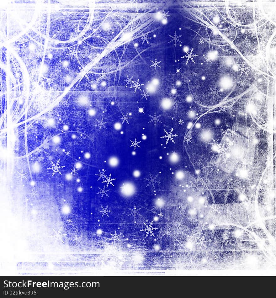 Beautiful Christmas (New Year) grunge background. Beautiful Christmas (New Year) grunge background