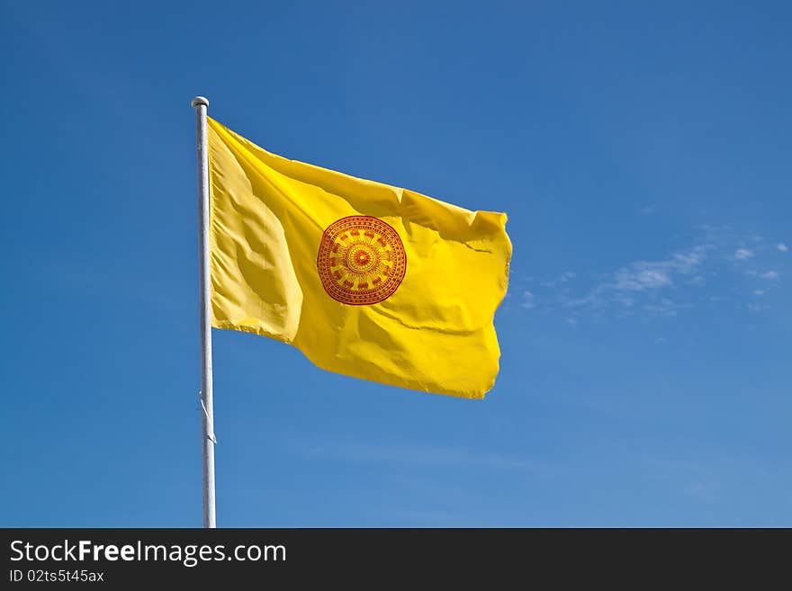 Buddhism Symbol Sway Flag