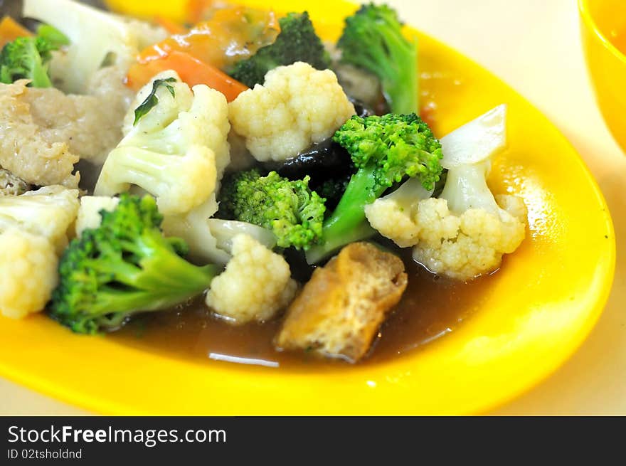 Asian Style Cauliflower Cuisine