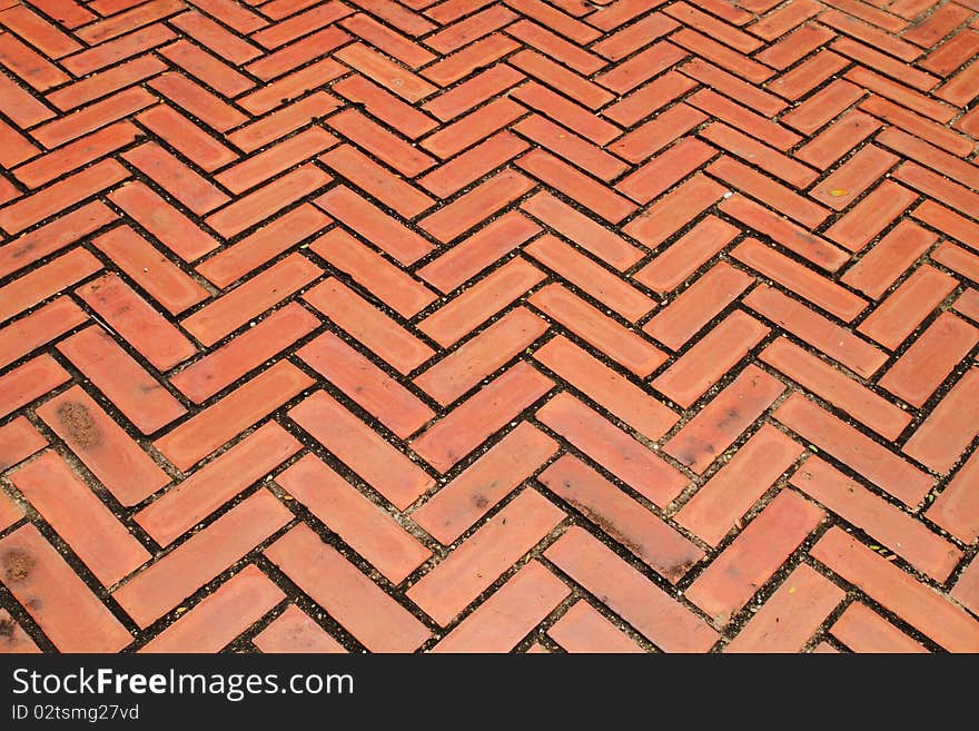 Floor texture on tiles background