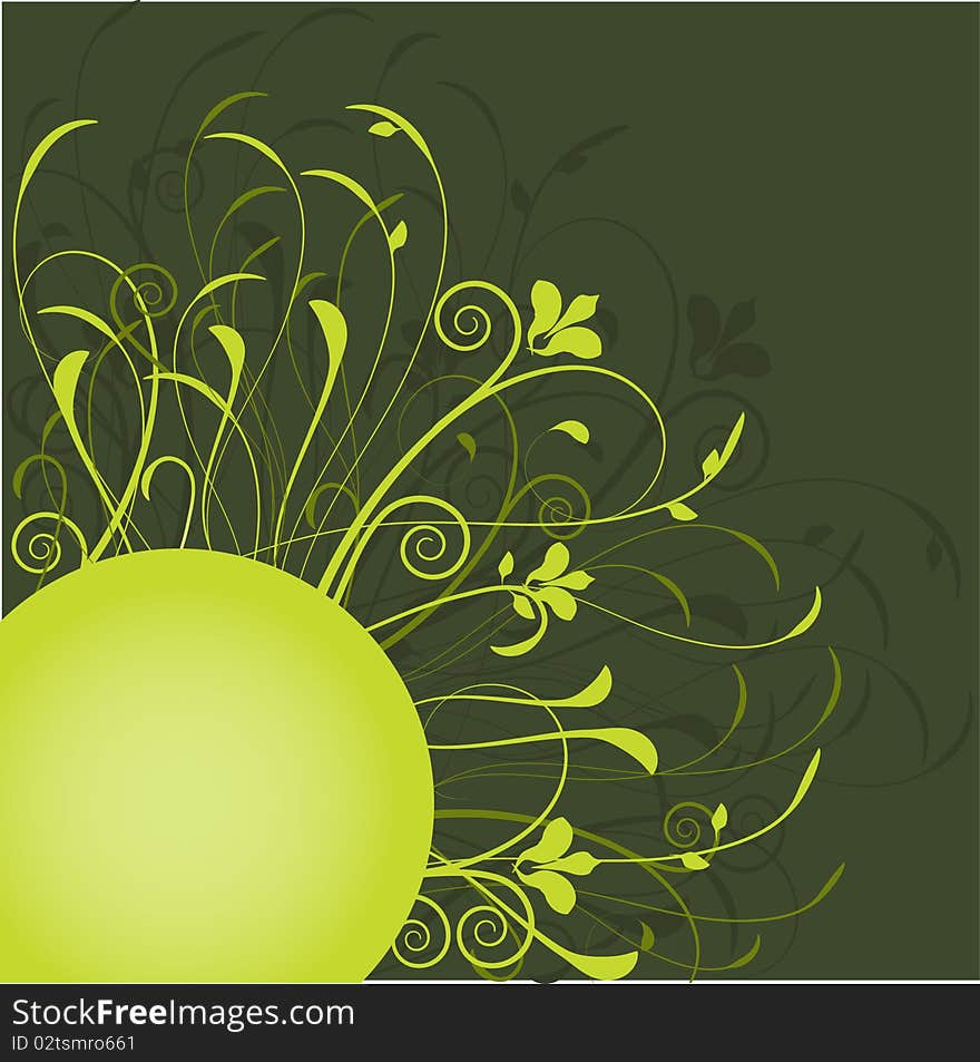 Floral Vector Background