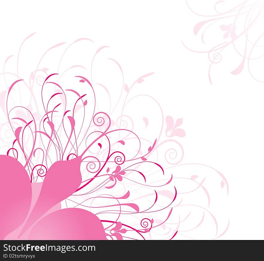 Floral Vector Background