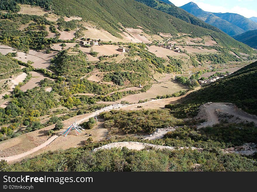 Tibetan villages