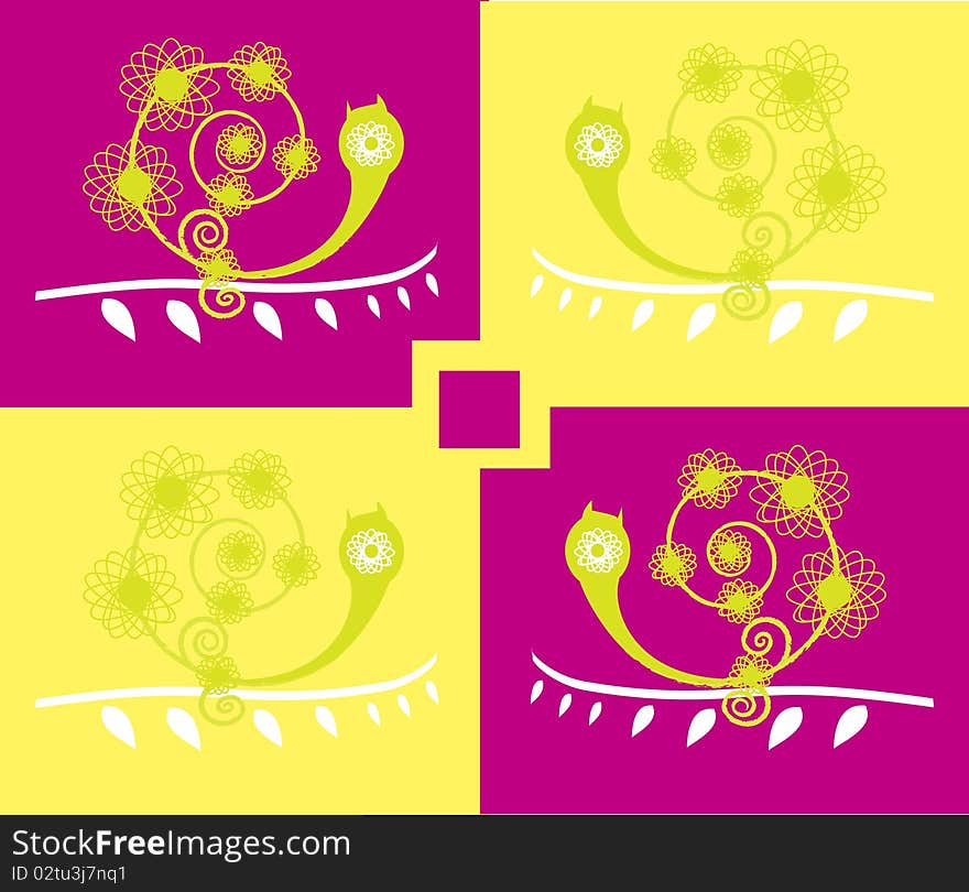 Background for textile. vector file.