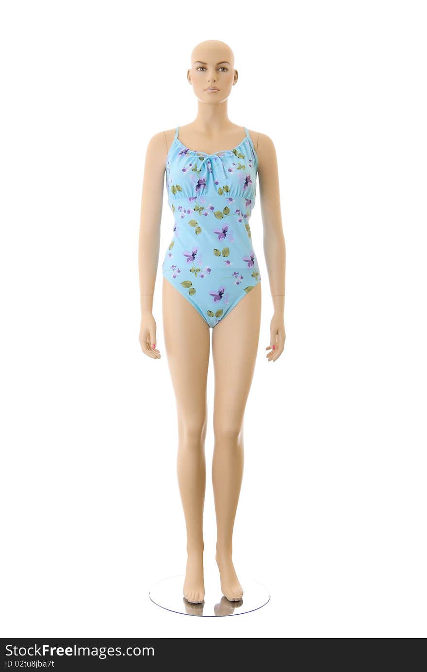 Mannequin in swimsuit | Isolated